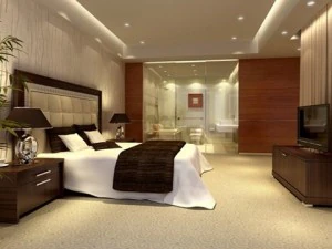 quarto de hotel ou quarto 007 Modelo 3D