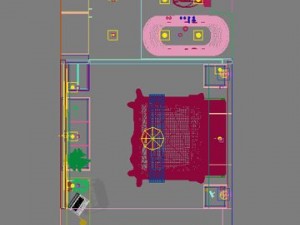hotel room or bedroom 010 3D Model