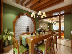 photorealistic living  dining room 083 Modelo 3D
