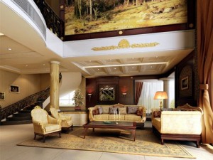 photorealistic living room 090 Modelo 3D