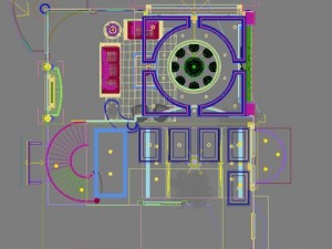 photorealistic living room 090 3Dモデル