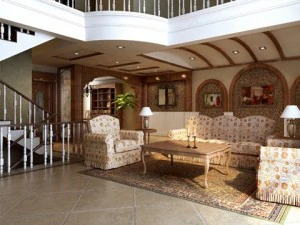photorealistic living room 094 3D Model