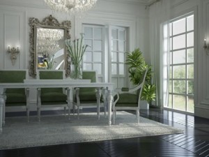 photorealistic dining  living room 097 Model 3D
