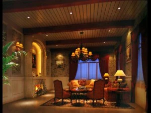 soggiorno fotorealistico 099 Modello 3D