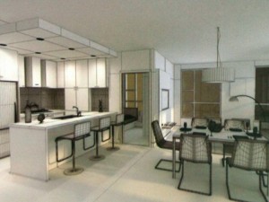 photorealistic dining  living room 100 3D Model