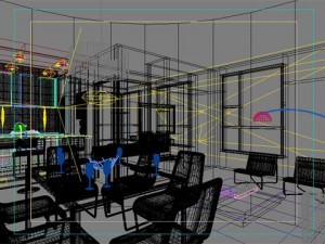 photorealistic dining  living room 100 3D Model