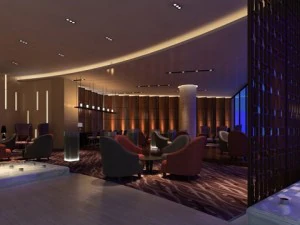 bar ou salon photor&eacute;aliste 002 Modèle 3D