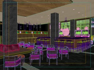 photorealistic bar 001 3D Модель