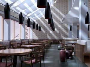 photorealistic restaurant scene 11 3D मॉडल