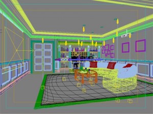 bar lounge 006 Modelo 3D