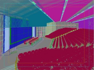 movie theatre 001 3D Model