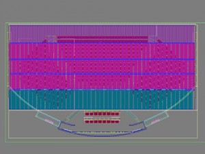 movie theatre 001 3D Model