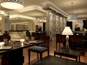 photorealistic luxury restaurant scene 12 3D 모델