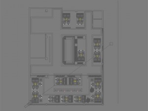 photorealistic luxury restaurant scene 12 3D 모델