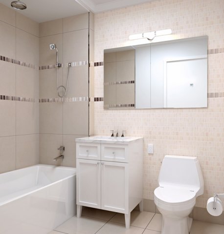 photorealistic bathroom 012 Model 3D .c4d .max .obj .3ds .fbx .stl .blend