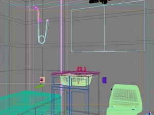 photorealistic bathroom 012 3D Model