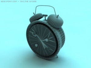 alarm clock 3D Модель