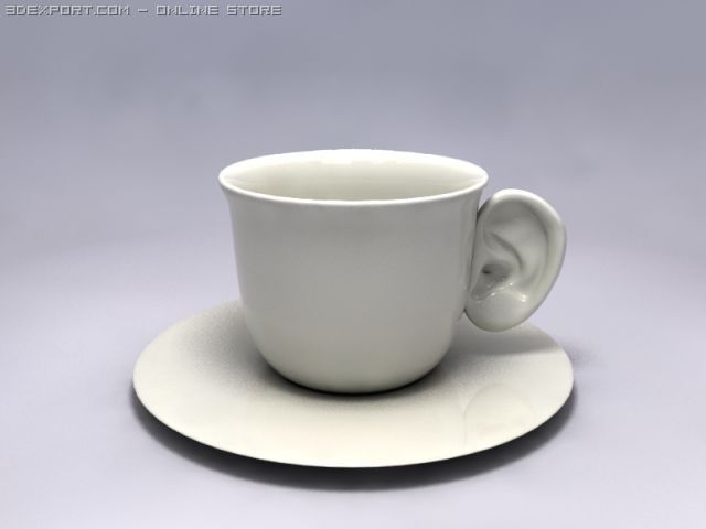 cup Modelo 3D .c4d .max .obj .3ds .fbx .stl .blend 