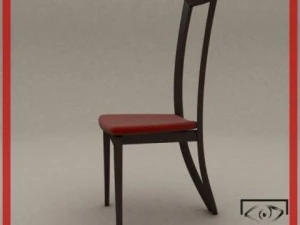 3 legged chair 3D Model