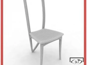 3 legged chair 3D Model