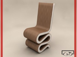 the wiggle chair 3D Model