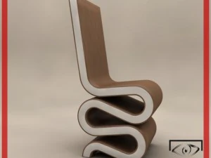 the wiggle chair 3D Model