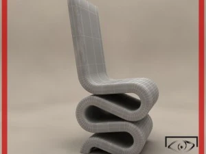 the wiggle chair 3D Model