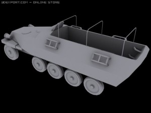 crosscountry vehicle 3D मॉडल