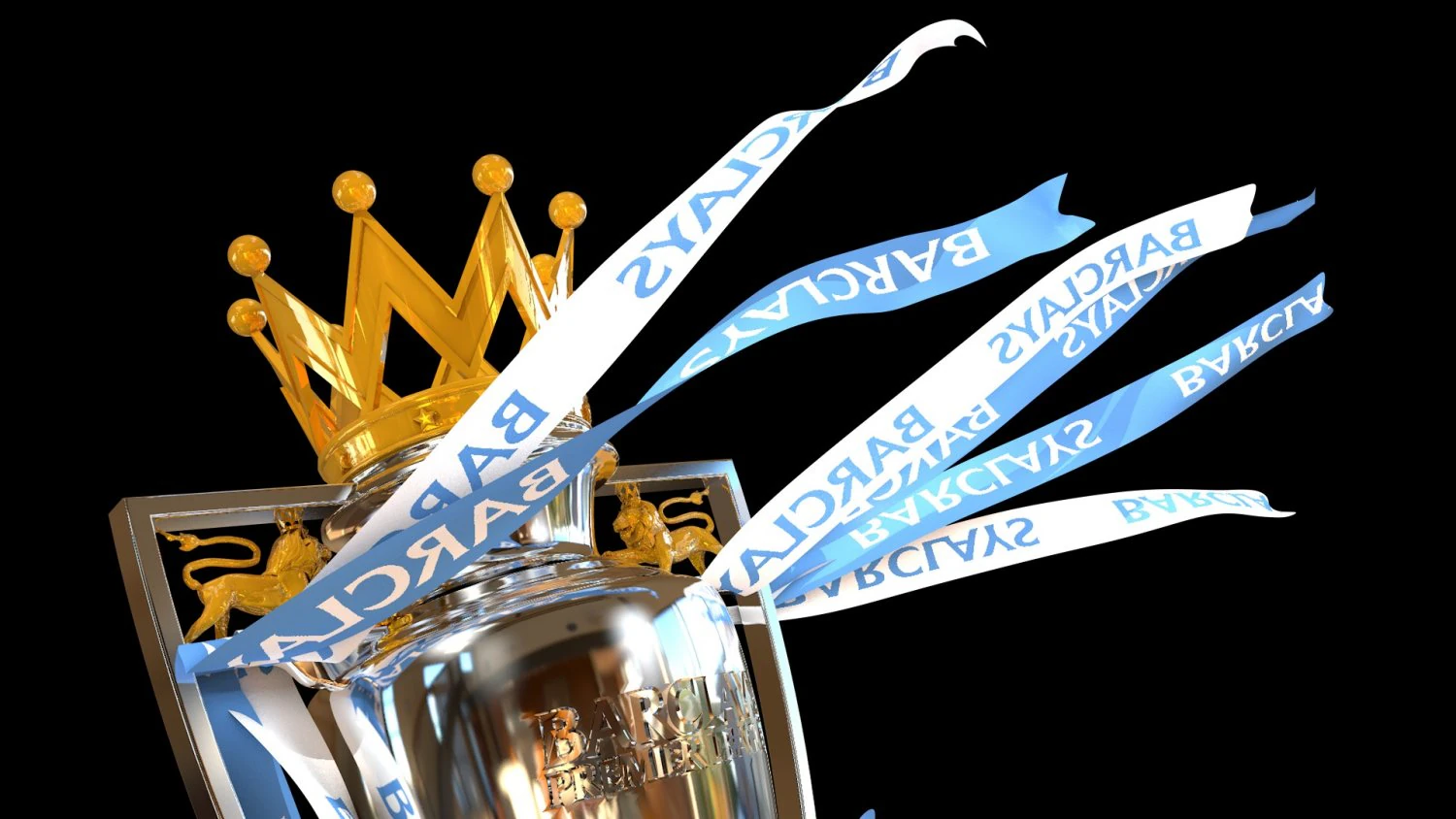 premier league trophy 3D Model .c4d .max .obj .3ds .fbx .stl .blend 