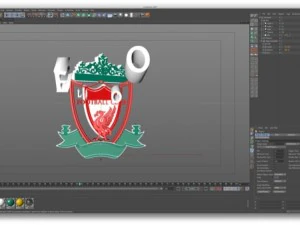 big 5 premier league football club 3D Model