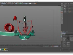 big 5 premier league football club 3D Model