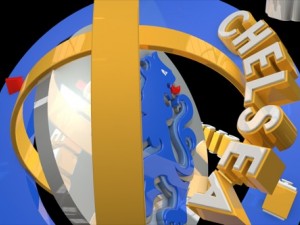 big 5 premier league football club 3D Модель