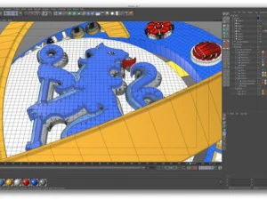 big 5 premier league football club 3D Model