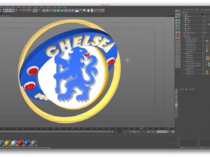 big 5 premier league football club 3D Модель