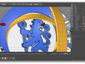 big 5 premier league football club 3D Model