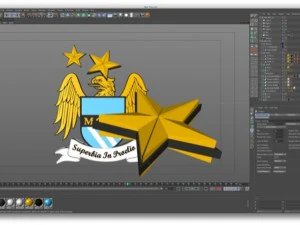 big 5 premier league football club 3D Model