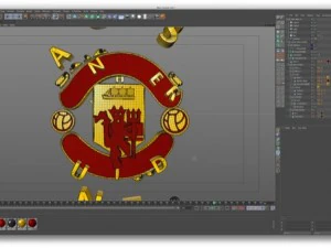 big 5 premier league football club 3D Model