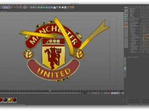 big 5 premier league football club 3D Model
