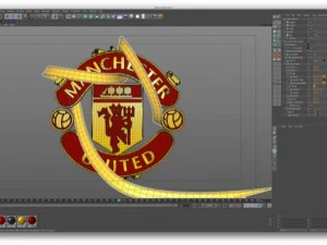 big 5 premier league football club 3D Model