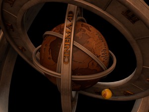 compass 3D 模型