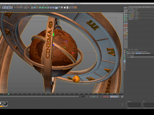 compass 3D 模型
