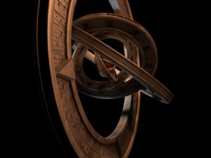compass 3D 模型