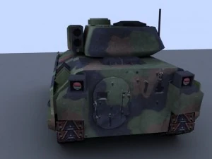 브래들리 탱크 3D 모델