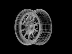 forgeline zx3 and wilwood brake package 3D Model