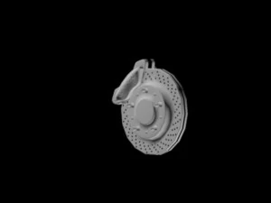 forgeline zx3 and wilwood brake package 3D Model