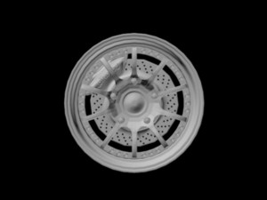 forgeline zx3 and wilwood brake package 3D Модель