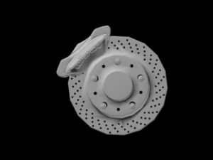 forgeline zx3 and wilwood brake package 3D Model