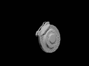 forgeline zx3 and wilwood brake package 3D Model