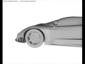 saleen s7 Modelo 3D