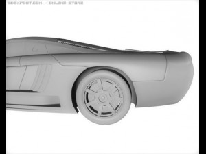 saleen s7 Modelo 3D